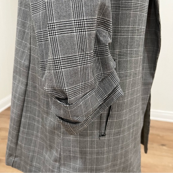 Rachel Zoe Gray Plaid Blazer - Picture 7 of 12